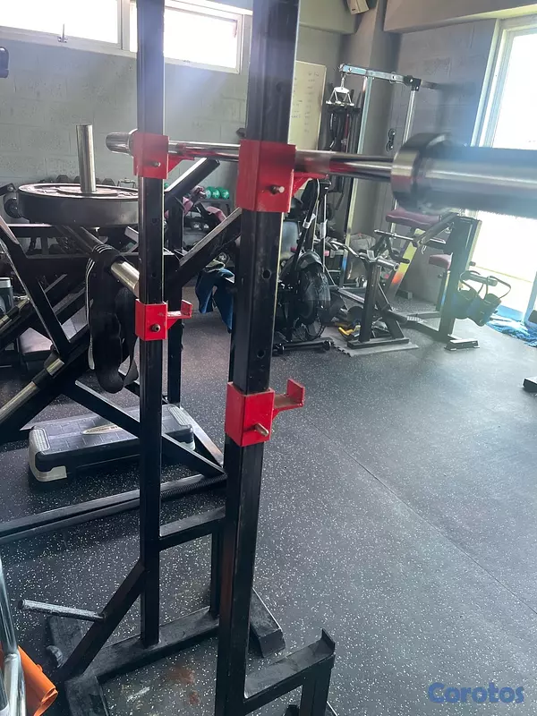 Artículos Deportivos - Set Soportes para barras 61” hierro Gimnasio 3