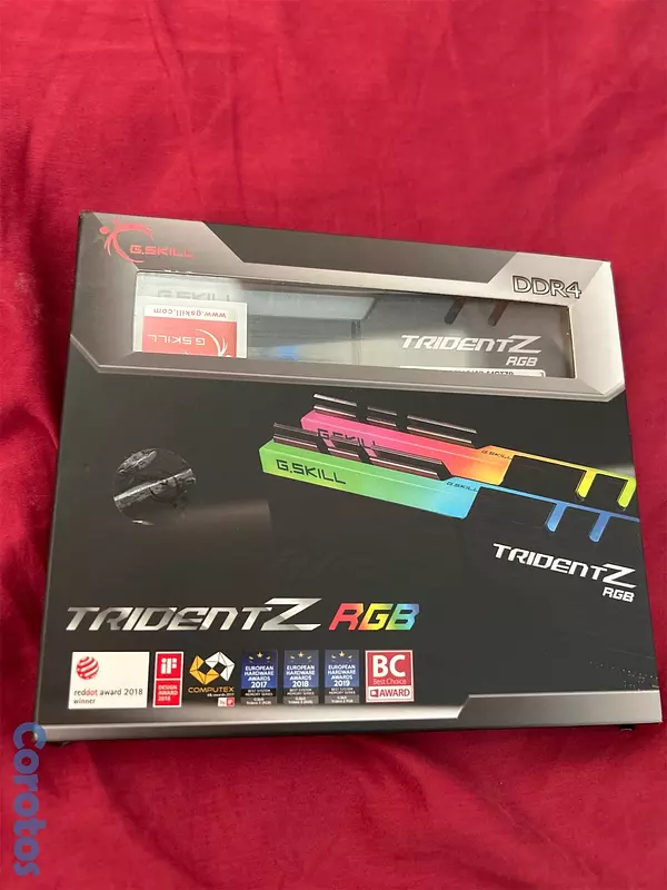 computadoras y laptops - G.Skill Trident Z RGB, 64 GB RAM (32x2)- Negociable 1