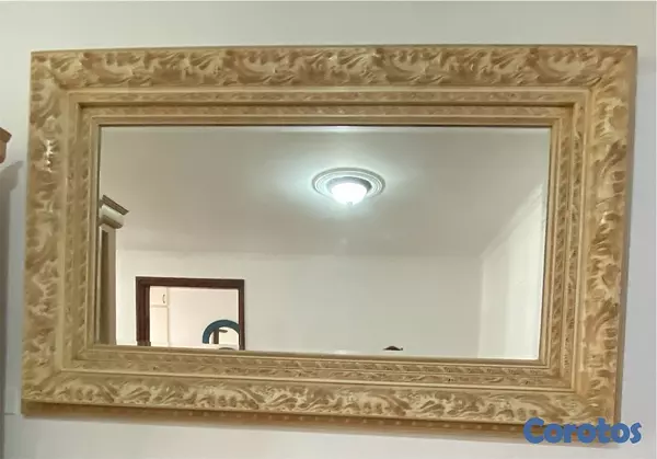 decoración y accesorios - Espejo con técnica 