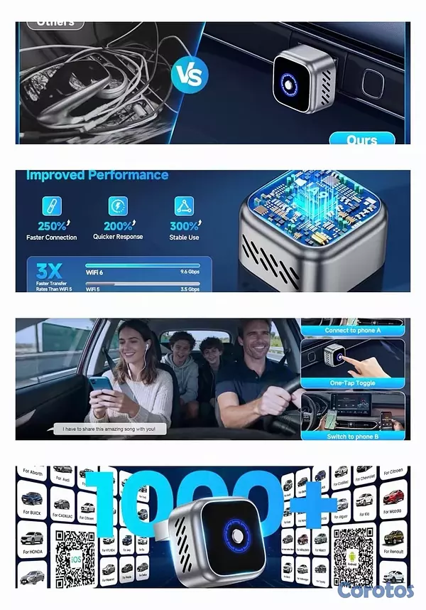 otros electronicos - Car Play 4