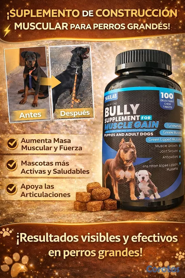 animales y mascotas - 🐶 Vitaminas y Suplementos Premium para Perros | Energía, Pelaje y Salud 6