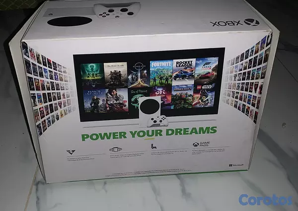 consolas y videojuegos - Se vende Xbox Series S en caja con todo 2
