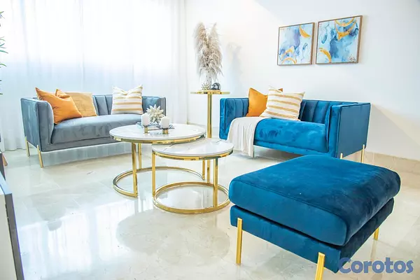 apartamentos - APARTAMENTO AMUEBLADO EN PISO ALTO PROXIMO A PUCMM 4