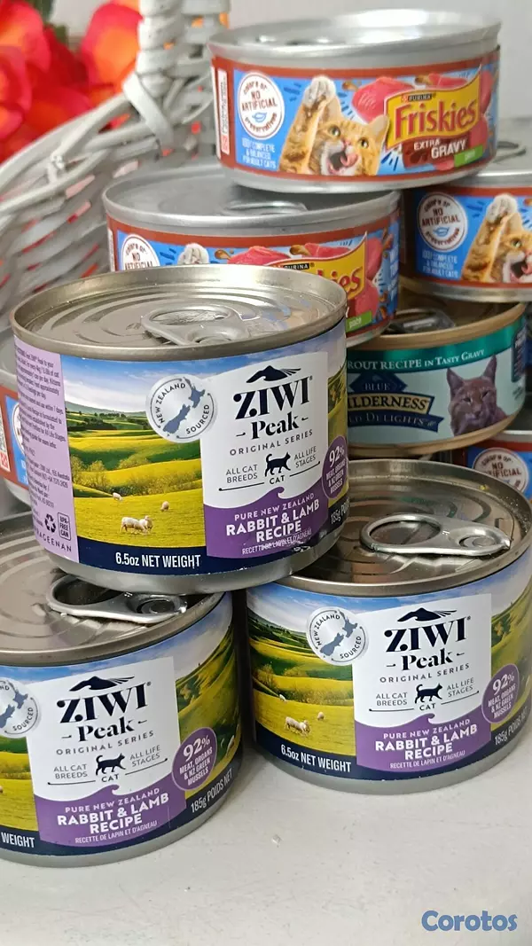 animales y mascotas - 14 latas comida para gatos 4