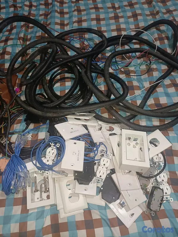 accesorios para electronica - caja de telecomunicaciones panduit, tplink  y todo lo que ves en la foto 9