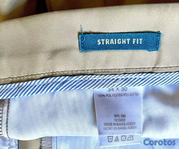 ropa para hombre - Pantalón Haggar® Original | Corte: Straight Fit  5