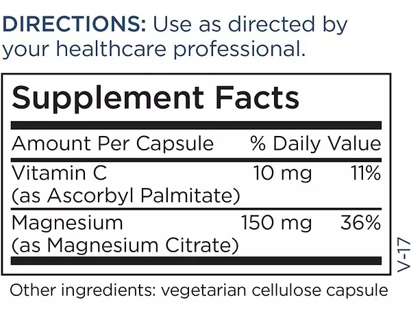 Salud y Equipamiento Médico - Citrato Magnesio 120 Tab Metabolismo 2