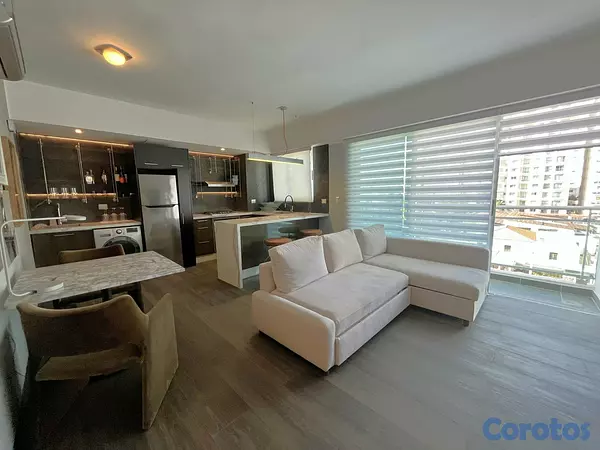 apartamentos - Apartamento Alquiler Piantini Amueblado UNA Habita 15