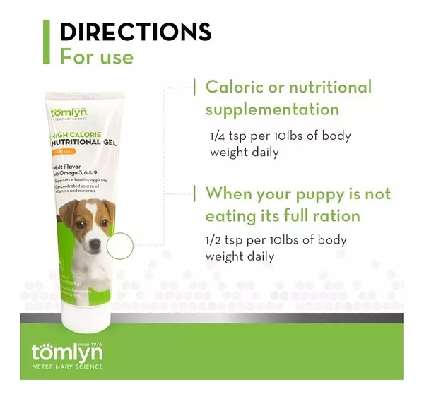 Salud y Equipamiento Médico - Suplemento Vitaminico Cachorros Tomlyn Nutri-cal 4.25 Oz 5
