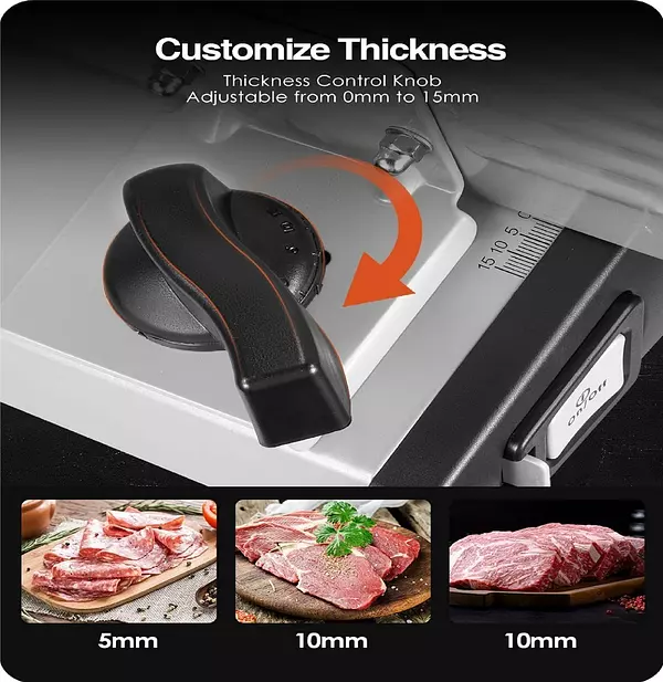 Salud y Equipamiento Médico - Tajadora Cortador Rebanador Carnes Fria Queso Jamon Oferta 3