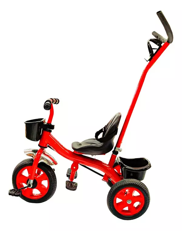 juguetes - Triciclo Para Niños con Barra de Empuje  4