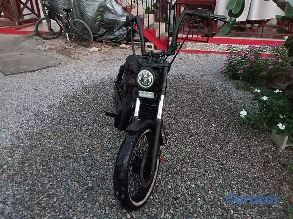 motores y pasolas - Suzuki Intruder Bobber classica (mejor que una Harley Davidson) 9