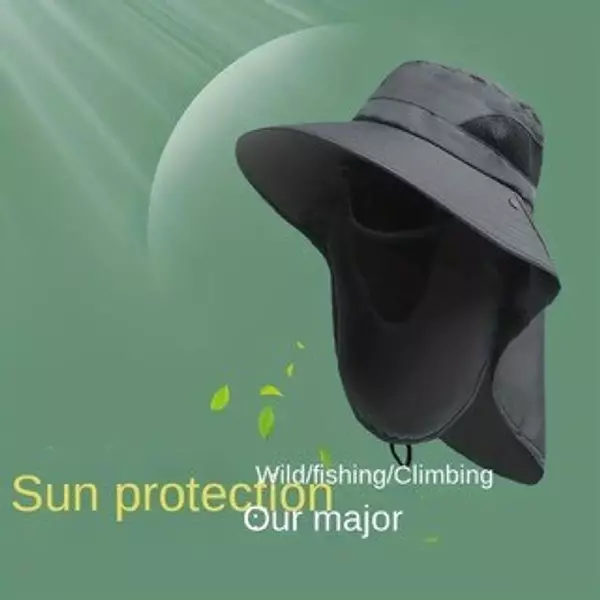 Artículos Deportivos - Sombrero de Protección Solar Para Pesca Sol Casual Camping 3