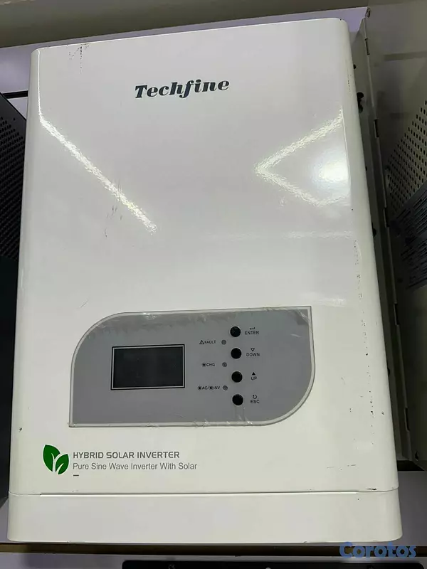 plantas e inversores - INVERSOR HIBRIDO INVERTER 3.2KW TECHFINE 