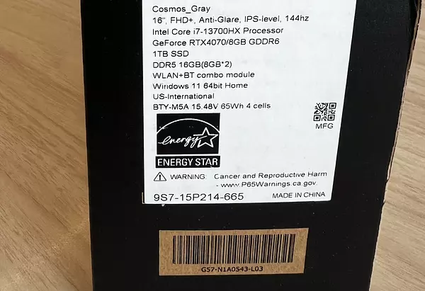 computadoras y laptops - MSi SWORD 16 HX B13VGKG 144hZ i7-13700HX  1TB SSD RTX-4070  2