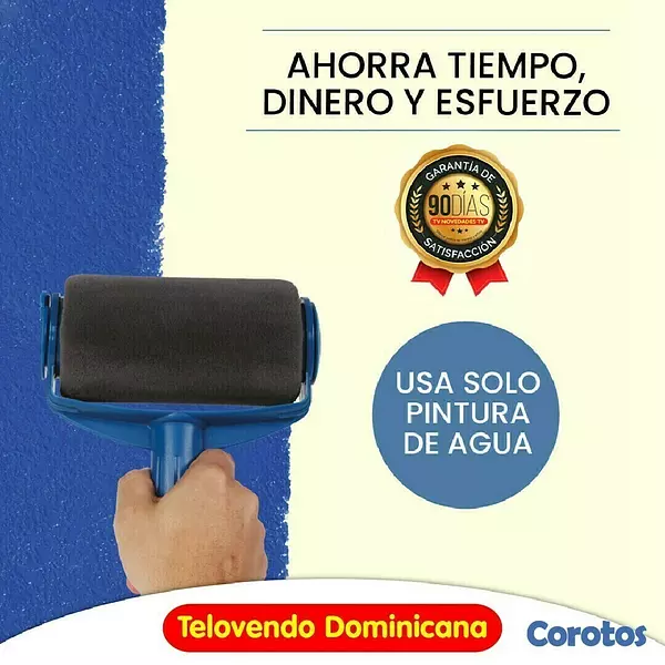 herramientas, jardines y exterior - ROLO RELLENABLE ANTIDERRAMES PARA PINTAR INTERIORES Y EXTERIORES  2