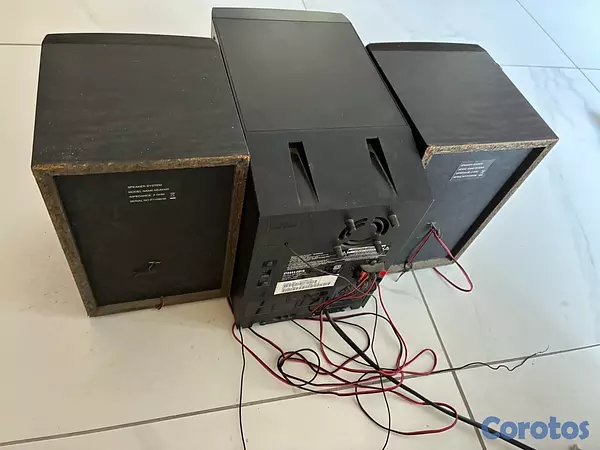 camaras y audio - Radio/Equipo de música Philips con bocinas 4
