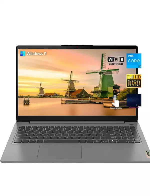 computadoras y laptops - Lenovo IdeaPad 3 - Laptop con pantalla táctil FHD de 15.6 pulgadas. Nuevas  1