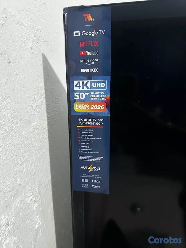 electrodomesticos - Smart TV 50” tecnomaster 4