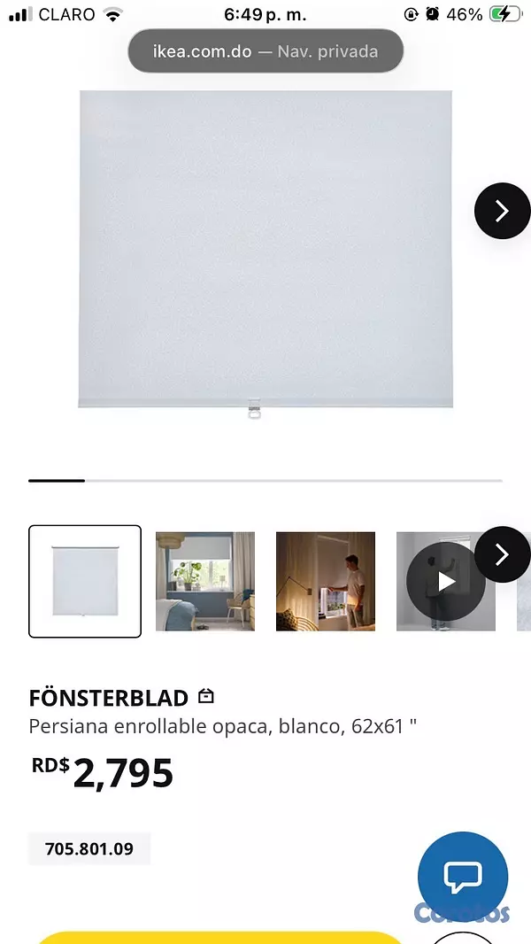 decoración y accesorios - Persiana enrollable 3