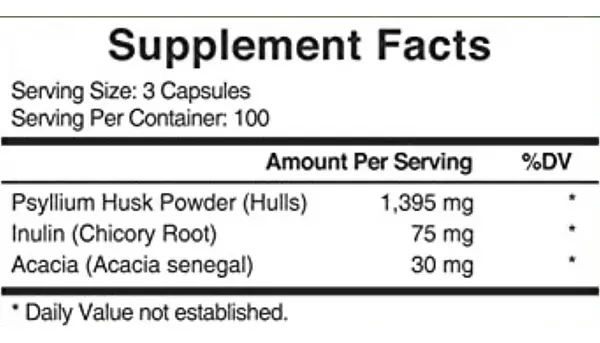 Salud y Equipamiento Médico - Deal Supplement Psyllium 300 cps 2