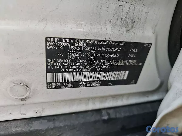 jeepetas y camionetas - toyota rav4 xle 2020 disponible 1,450,000 6