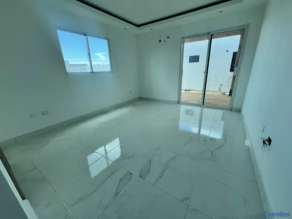 casas vacacionales y villas - venta de villas en boca chica con piscina en el complejo zona turística  8