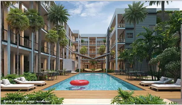 casas vacacionales y villas - PROYECTO Blue Breeze Residences VI,  4
