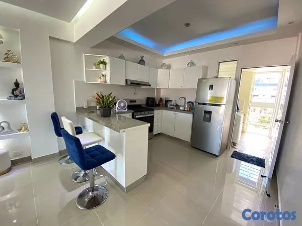 apartamentos - venta de apartamento de lujo en vista hermosa Santo Domingo este 100mts 5