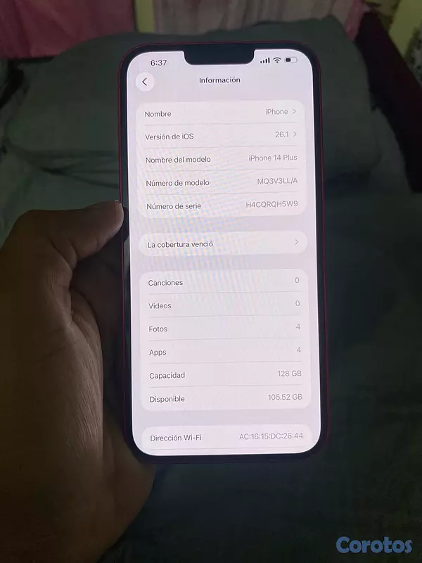 celulares y tabletas - iPhone 14 Plus  3