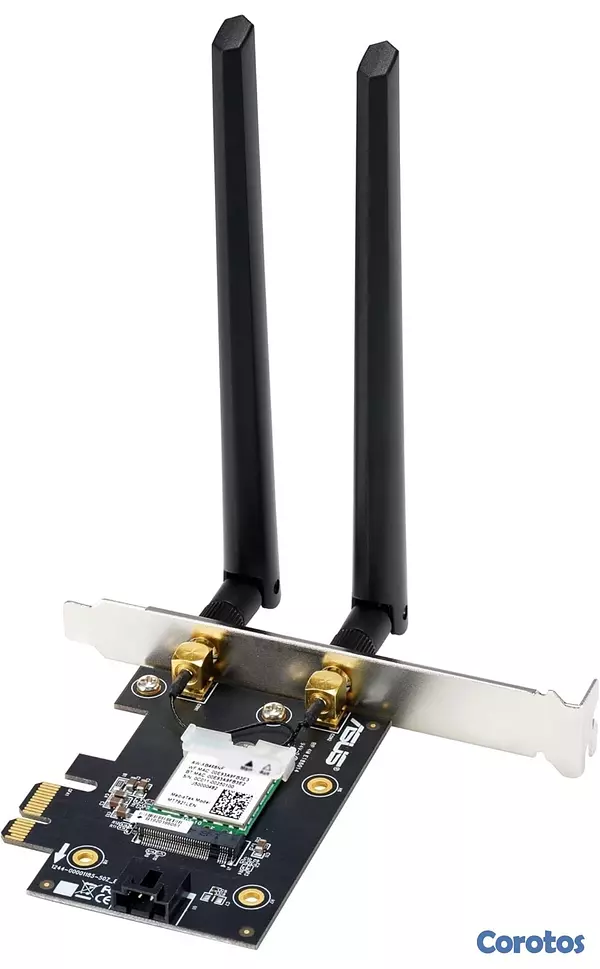 computadoras y laptops - Tarjeta WIFI ASUS PCIe AX1800 WIFI6, Bluetooth5.2, Latencia ultra Baja, Nuevo 6
