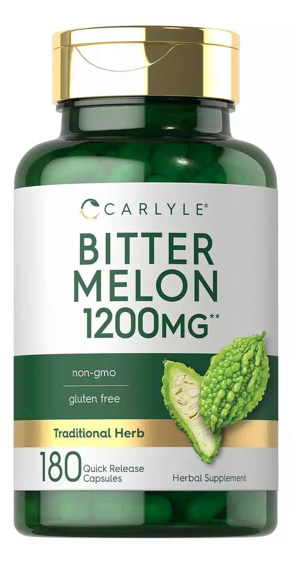 Salud y Equipamiento Médico - Capsulas De Melon Amargo 1200 Mg Carlyle 2