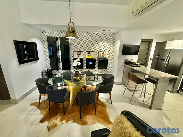 apartamentos - Apartamento amueblado en alquiler- Piantini  5