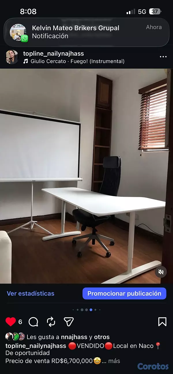 oficinas y locales comerciales - Oportunidad Local para Oficina 📌Corazón de Naco   5