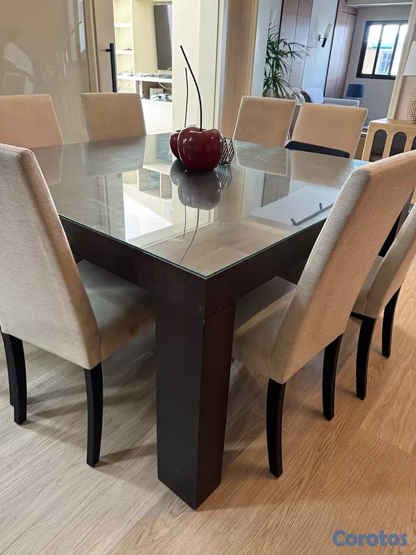 muebles y colchones - Vendo comedor de 8 sillas  3