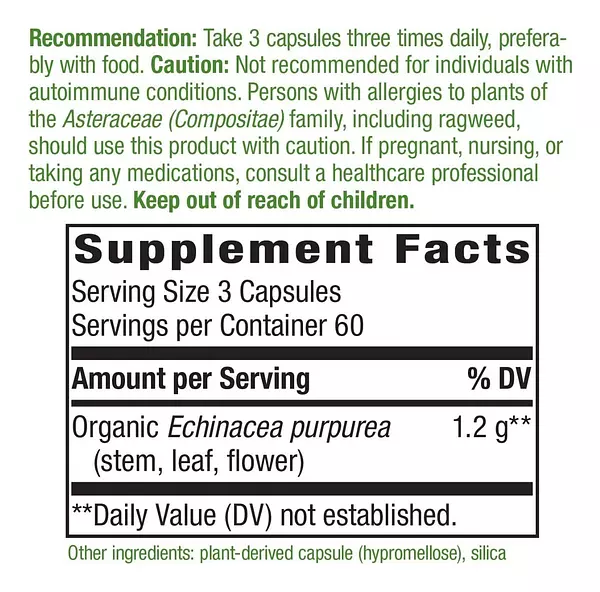 Salud y Equipamiento Médico - Equinacea 1200 Mg Nature S Way - U - Unidad A $1233 2