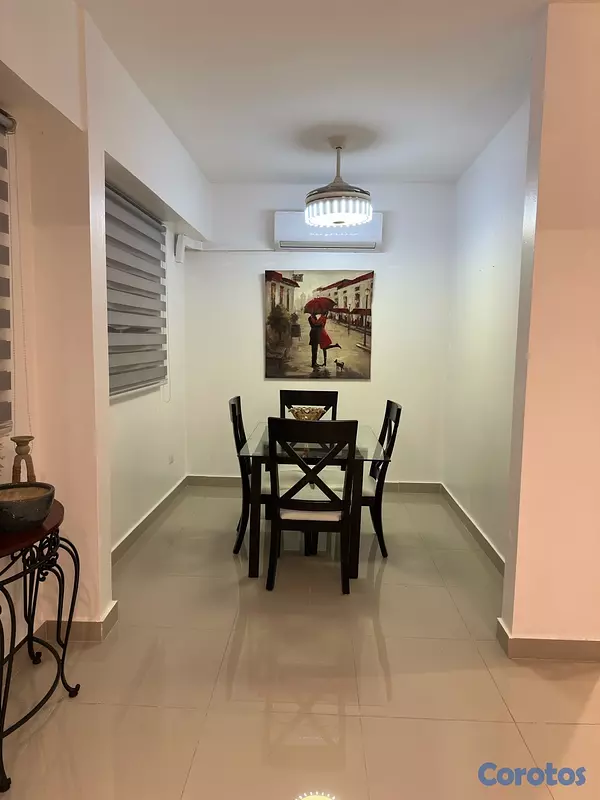 apartamentos - Apartamento en Alquiler de 1 habitación amueblado piso 10 en lo mejor de Naco!  4