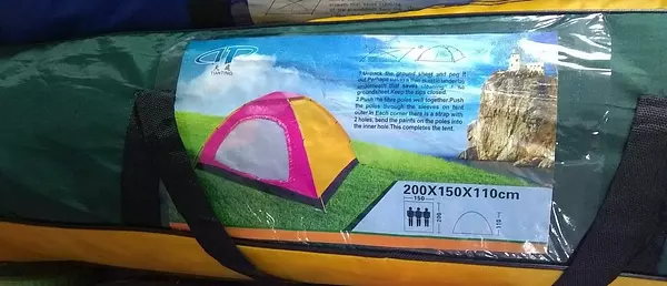 Artículos Deportivos - Casa De Campaña Para 3 Personas, Carpa, Camping, acampar tienda 2