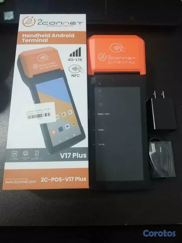 otros electronicos - ANDROID TERMINAL PDA 4G 2CONNECT V17 PLUS
