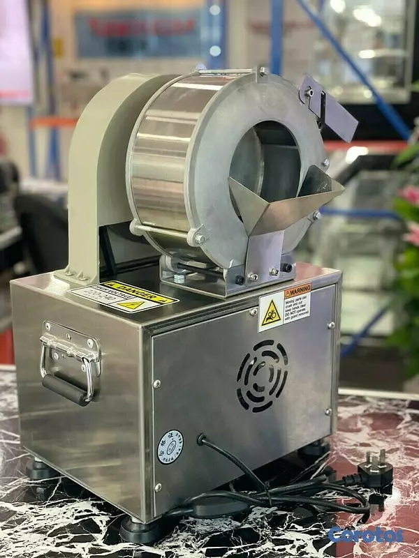 equipos profesionales - Cortadora rebanadora electrica para papas zanahorias verduras 9