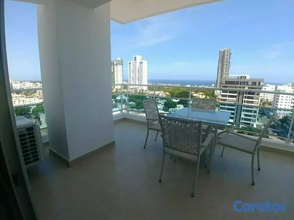 apartamentos - AMPLIO APARTAMENTO CON HERMOSA VISTA AL MAR EN LOS CACICAZGO 1