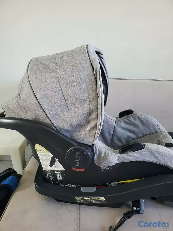 coches y sillas - coche de bebe tres en uno, car seat, moises y sill 6