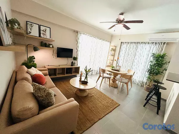 apartamentos - Alquilo Apartamento de 1 habitación amueblado en el exclusivo sector de Naco. 1