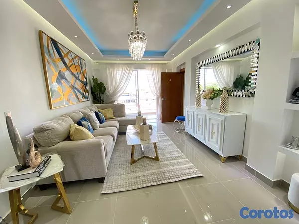 apartamentos - venta de apartamento de lujo en vista hermosa Santo Domingo este 100mts 7