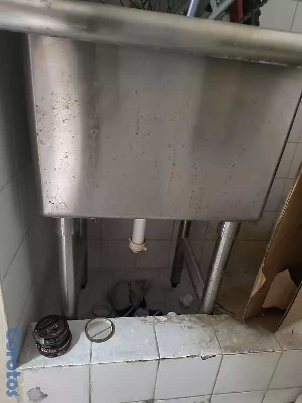electrodomesticos - Lava plato de acero inoxidable para negocios. como 5