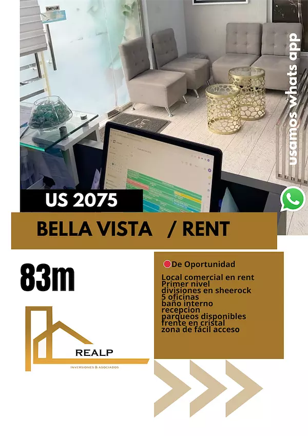 oficinas y locales comerciales - Local comercial en Bella vista  1