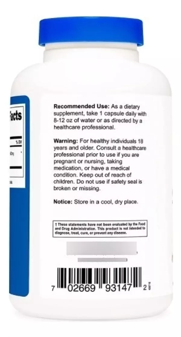 Salud y Equipamiento Médico - Hierba De Cabra En Celo 600 Mg 4
