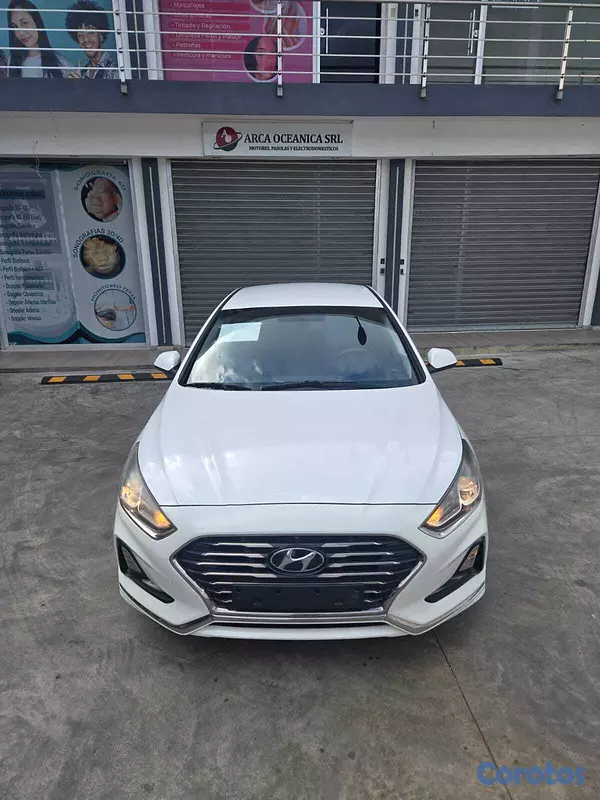 carros - HYUNDAI SONATA NEW RISE 2018 BLANCO GASOLINA 18