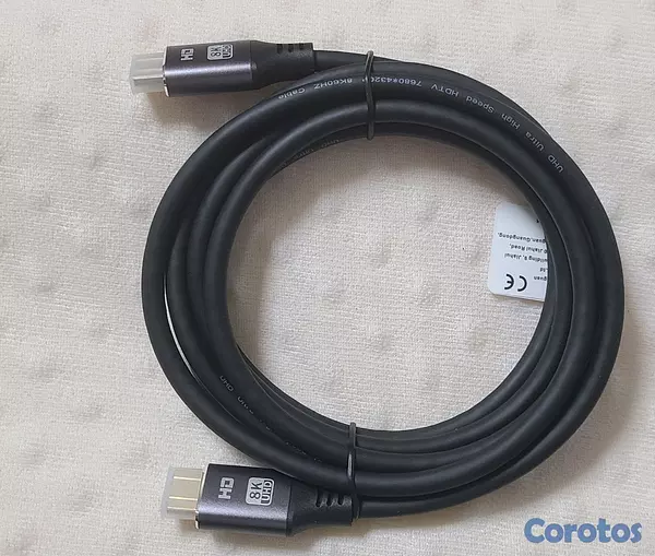 otros electronicos - variedad de cables hdmi y Displayport 2.1 nuevo, estoy en las caobas  16