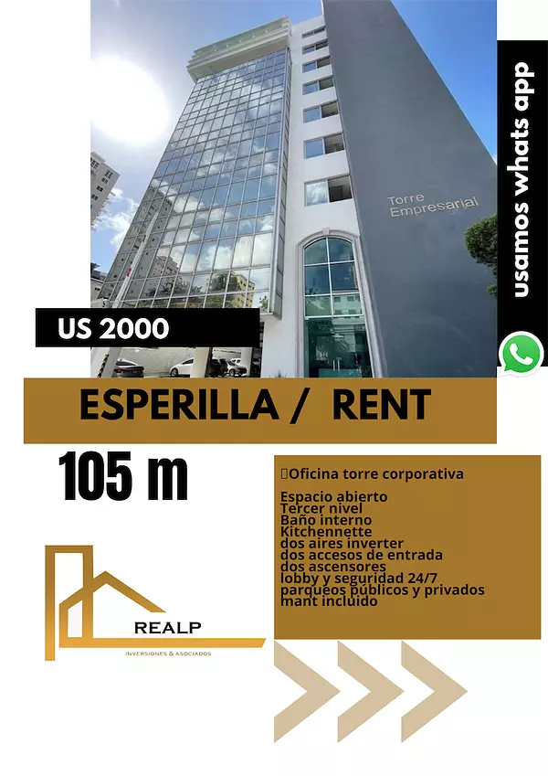 oficinas y locales comerciales - Oficina corporativa empresarial 1
